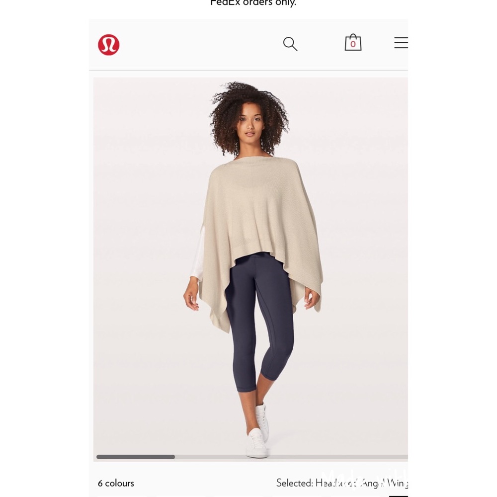 Lululemon Forward Flow Cape